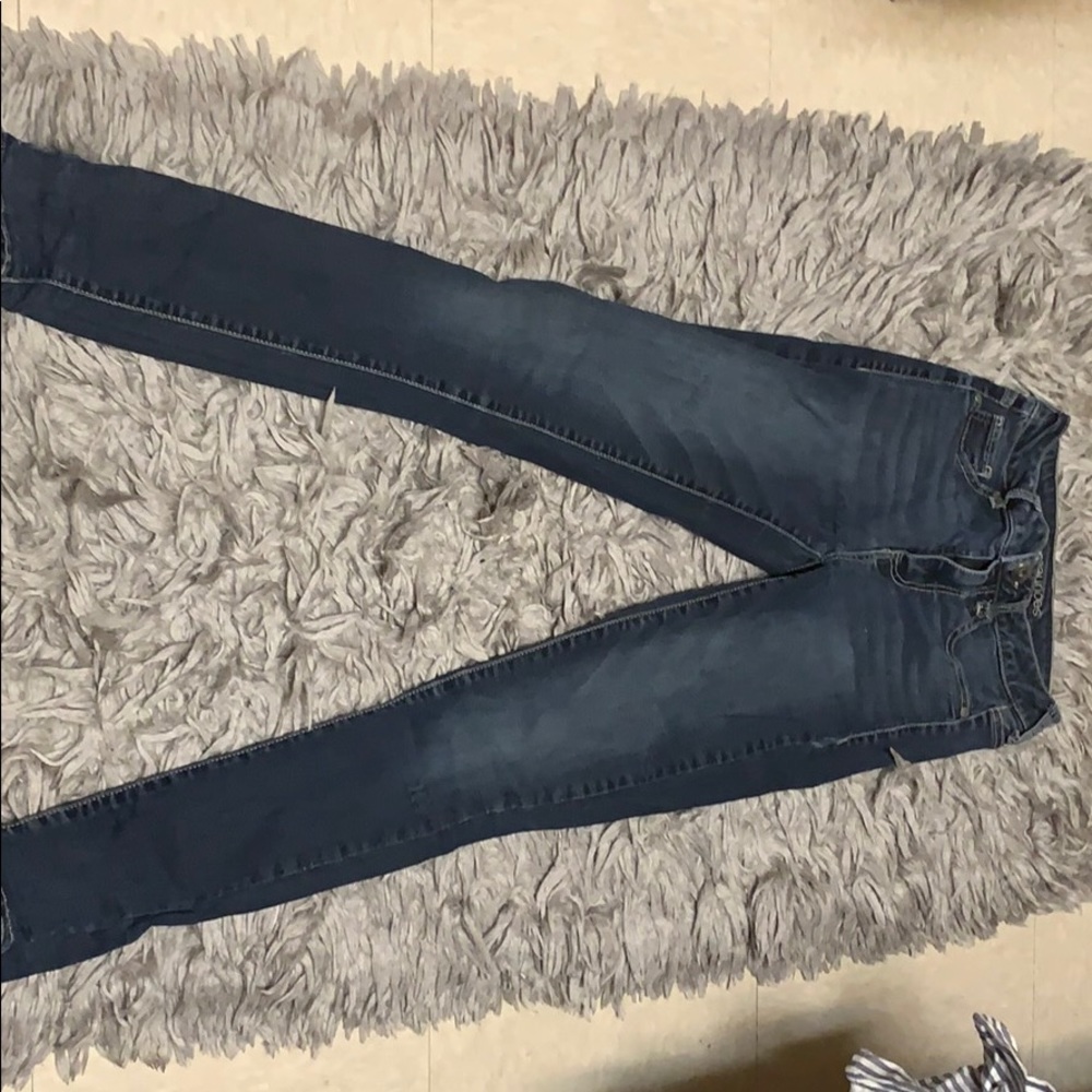 High-rise jeans